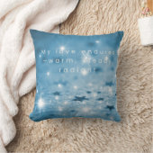 Angel Affirmation Pillow – My Love Endures  クッション (ブランケット)