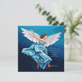 Angel All Shall Be Well Christmas Card 招待状 (スタンド正面)
