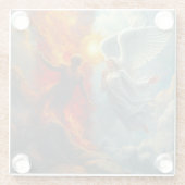 ANGEL AND DEVIL ガラスコースター (裏面)