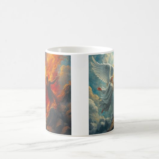 ANGEL AND DEVIL コーヒーマグカップ (中央)