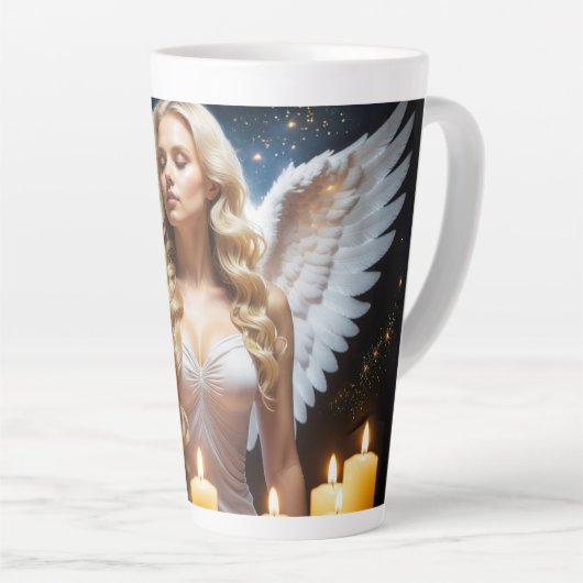 ANGEL - ANGELS カフェラテマグ (右アングル)