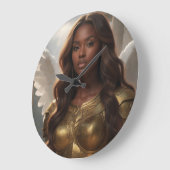 ANGEL - ANGELS ラージ壁時計 (傾斜)