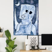 Angel Applicant by Paul Klee -レトロリバイバル ポスター (ホームオフィス)