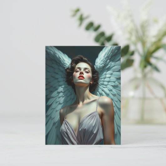 Angel art ポストカード (スタンド正面)