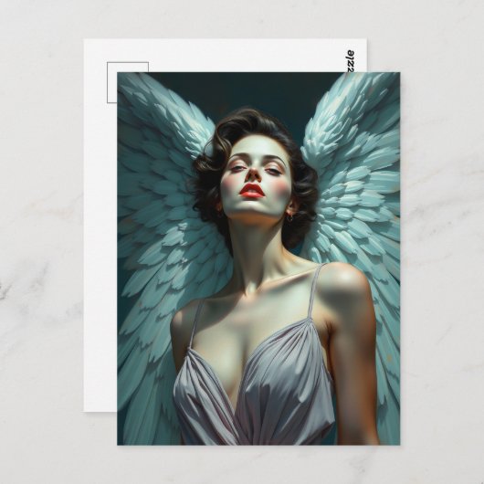 Angel art ポストカード (正面/裏面)
