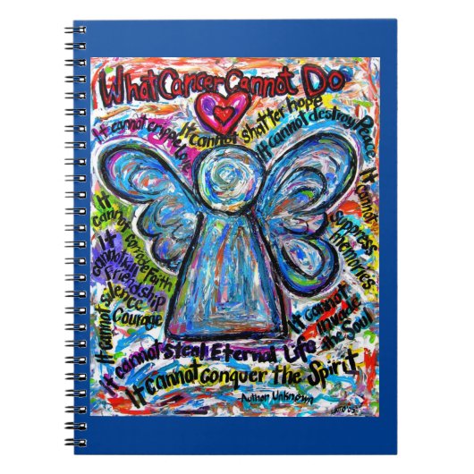 Angel Art Journal Notebook ノートブック (正面)
