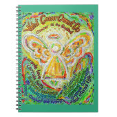 Angel Art Notebook Journalで癌が不可能なこと ノートブック (正面)