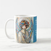 Angel Art & Sayings No. 1 of 12 different Mugs コーヒーマグカップ (左)