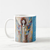 Angel Art & Sayings No. 4 of 12 different Mugs コーヒーマグカップ (左)