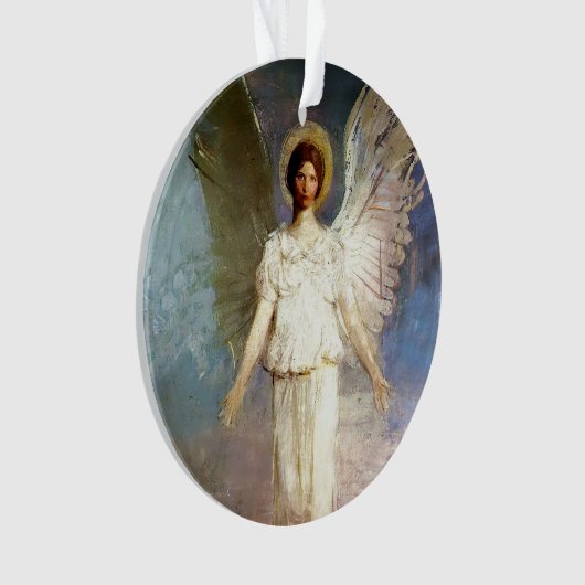 “Angel at Noon” by Abbott Thayer オーナメント (正面)