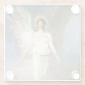 “Angel at Noon” by Abbott Thayer ガラスコースター (裏面)