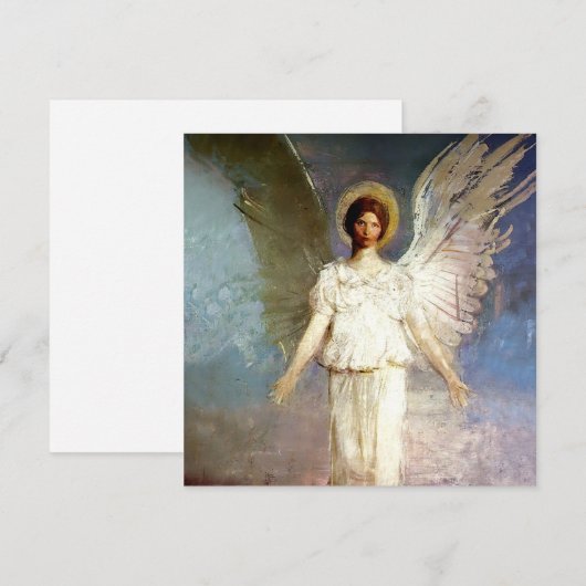 “Angel at Noon” by Abbott Thayer シーズンカード (正面/裏面)