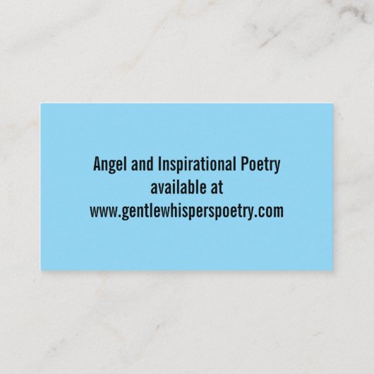 Angel Business Card 名刺 (裏面)