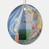 “Angel” by Mexican Artist Angel Zarraga セラミックオーナメント (左)