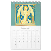 angel calendar カレンダー (2月 2027)