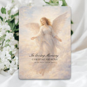 Angel Celebration of Life Funeral 招待状