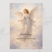 Angel Celebration of Life Funeral Program プログラム (正面)