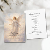 Angel Celebration of Life Funeral Program プログラム