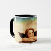 Angel Cherubs by Raphael Sanzio Christmas Gift Mug マグカップ (正面左)