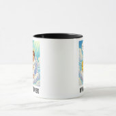 Angel Chicken in Heaven Joke マグカップ (中央)