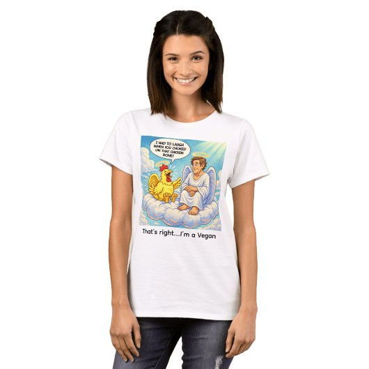 Angel Chicken Joke Tシャツ