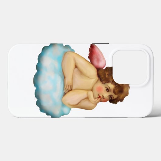 Angel Cloud Cupid Case-Mate iPhoneケース (裏面 (横))