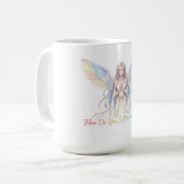Angel Collection コーヒーマグカップ (正面左)