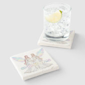 Angel Collection ストーンコースター (横)