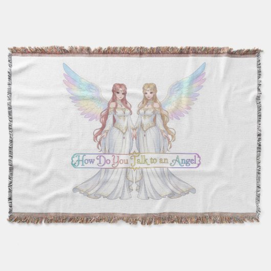 Angel Collection スローブランケット (正面)