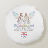 Angel Collection ラウンドクッション (裏面)