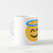 Angel Emoji コーヒーマグカップ (正面左)