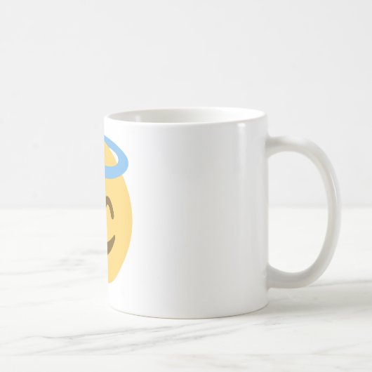 Angel Emoji コーヒーマグカップ (右)