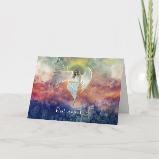 ANGEL ENCOURAGEMENT CARD サンキューカード (正面)