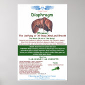 Angel Farms Diaphragm Chart ポスター (正面)