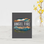 Angel Fire Mountains New Mexico Hiking Outdoors Vi カード (黄色い花)