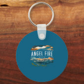 Angel Fire Mountains New Mexico Hiking Outdoors Vi キーホルダー (正面)