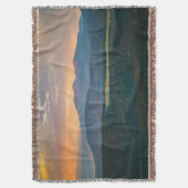 Angel Fire Sunset Throw Blanket スローブランケット (正面縦)