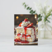 Angel Food Cake Recipe ポストカード (スタンド正面)