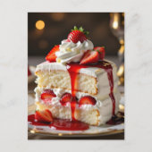Angel Food Cake Recipe ポストカード (正面)