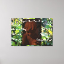 Angel Friendsキャンバス印刷