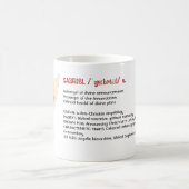 Angel Gabriel Lexicon、Herald of Divine Plans コーヒーマグカップ (中央)