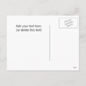 Angel Greetingとクリスマス恵み シーズンポストカード (裏面)