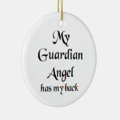 angel guardian has back セラミックオーナメント (右)