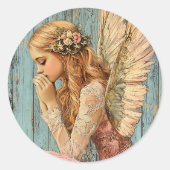 Angel Guidance ラウンドシール (正面)