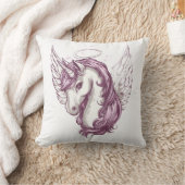 Angel Halo Unicorn (1) クッション (ブランケット)