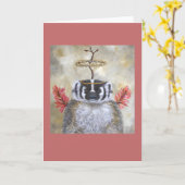 Angel Hazelのグリーティングカード カード (黄色い花)