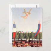 Angel, Henri Rousseau Fine Art ポストカード (正面/裏面)