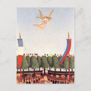 Angel, Henri Rousseau Fine Art ポストカード