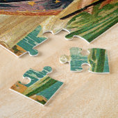 Angel holding a floral branch ジグソーパズル (側面)