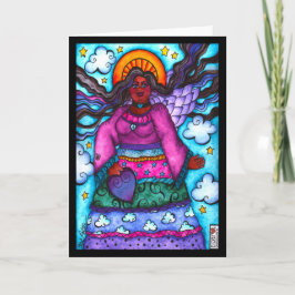 Angel in Calicoドレスカード カード